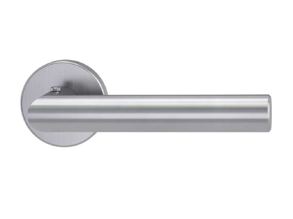Maniglia Lucia Rosetta Tonda mm.52x10 Sistema Smart2Lock AISI304 Inox Satinato  Fimet Maniglie - immagine 3